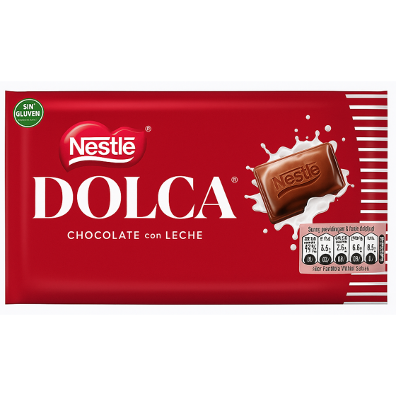 CHOCOLAT AU LAIT DOLCA BY NESTLE  100G