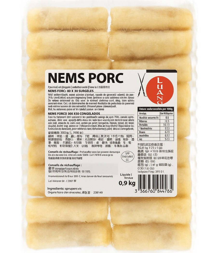 NEMS PORC LUANG 0.9KG