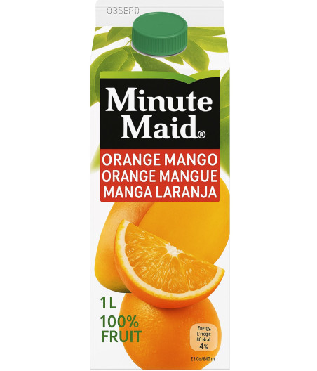 JUS D'ORANGE ET MANGO MINUTE MAID 1L