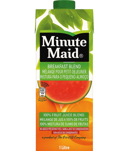 JUS DE FRUITS BREAKFAST BLEND MINUTE MAID 1L