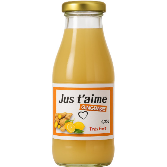 JUS DE GINGEMBRE JUS T'AIME 25CL