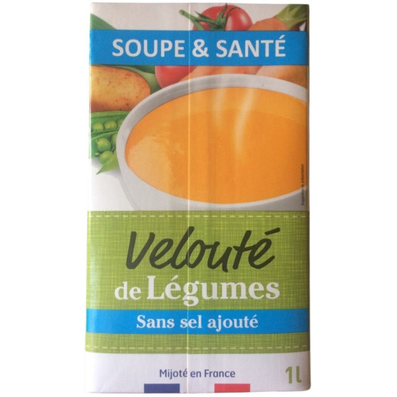 VELOUTE DE LEGUMES SANS SEL AJOUTE 1L