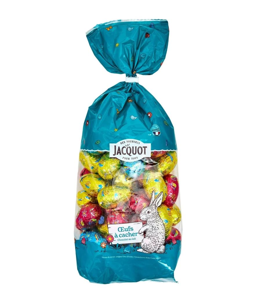 ŒUFS A CACHER EN CHOCOLAT JACQUOT 891G