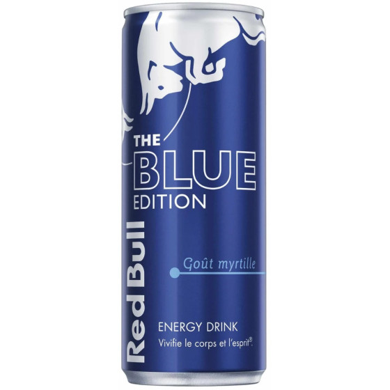 BOISSON ENERGISANTE SAVEUR MYRTILLE RED BULL 25CL
