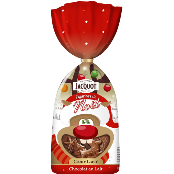 ASSORTISSEMENTS DE CHOCOLAT AU LAIT COEUR LACTE  JACQUOT  250G