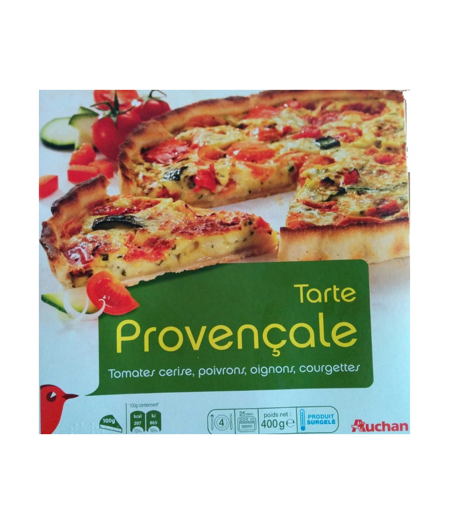 TARTE PROVENCALE AUCHAN 400G
