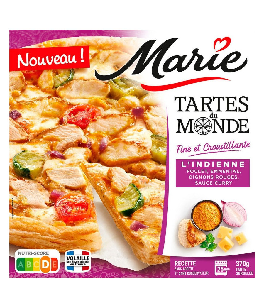 TARTES DU MONDE L'INDIENNE MARIE 370G