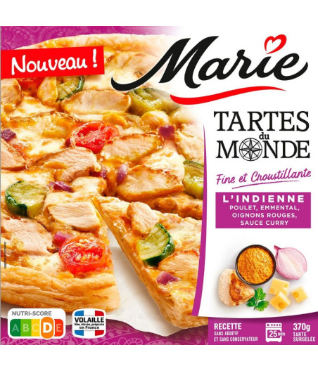 TARTES DU MONDE L'INDIENNE MARIE 370G