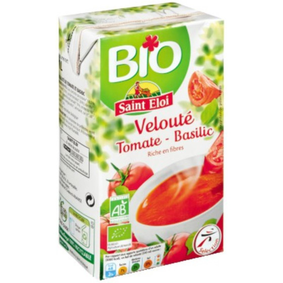 VELOUTE TOMATES BASILIC BIO SAINT ELOI 1L