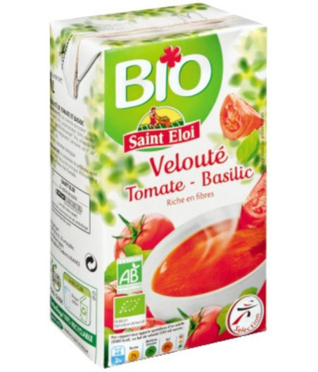 VELOUTE TOMATES BASILIC BIO SAINT ELOI 1L