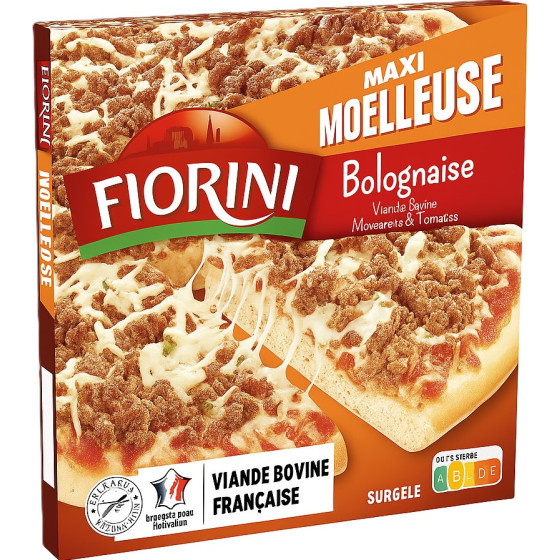 PIZZA MAXI GOURMANDE BOLOGNAISE SURGELEE FIORINI 600G