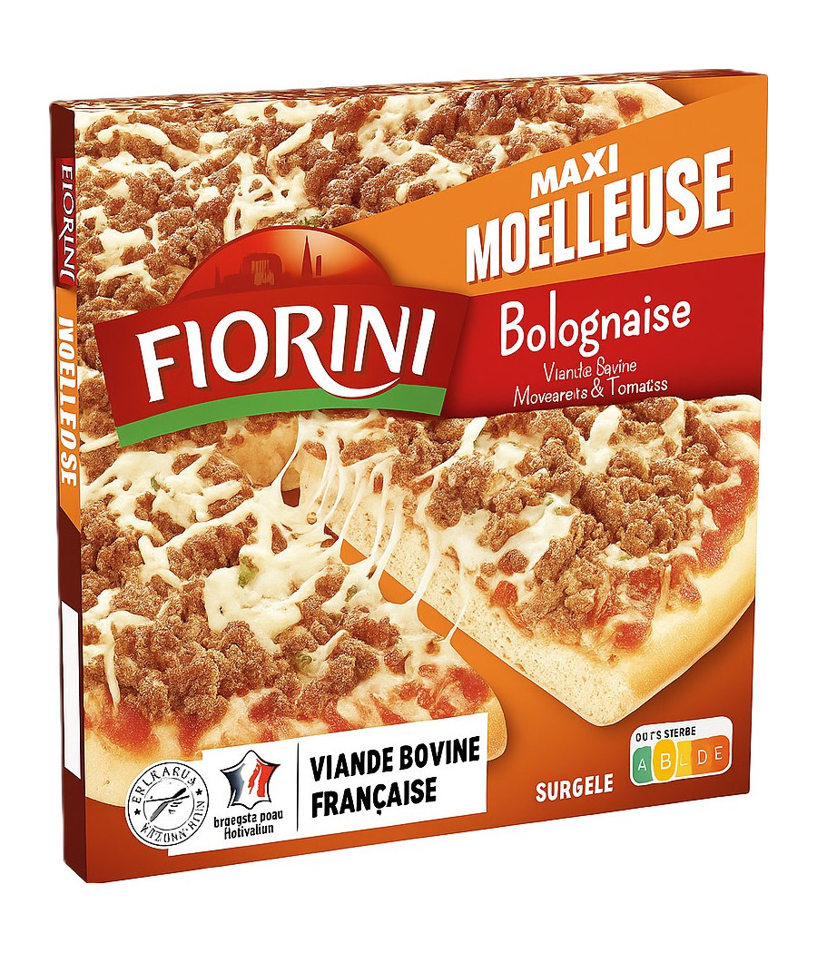 PIZZA MAXI GOURMANDE BOLOGNAISE SURGELEE FIORINI 600G