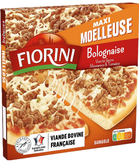 PIZZA MAXI GOURMANDE BOLOGNAISE SURGELEE FIORINI 600G