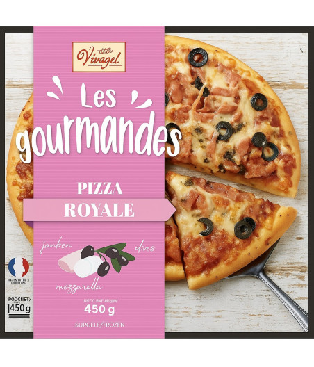 PIZZA ROYALE LES GOURMANDES VIVAGEL 450G