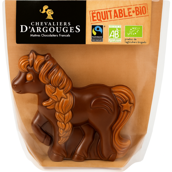 LICORNE EN CHOCOLAT CHEVALIER D'ARGOUGES 90G