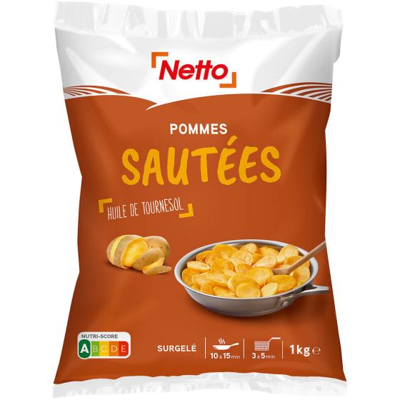 POMMES SAUTEES NETTO 1KG