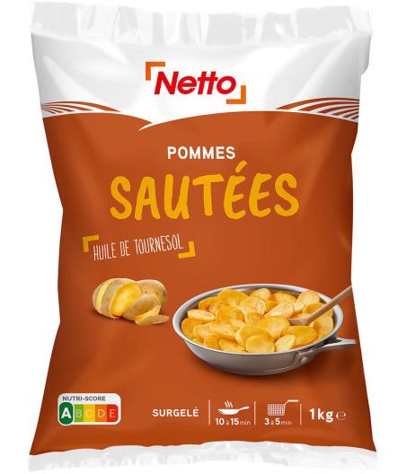 POMMES SAUTEES NETTO 1KG