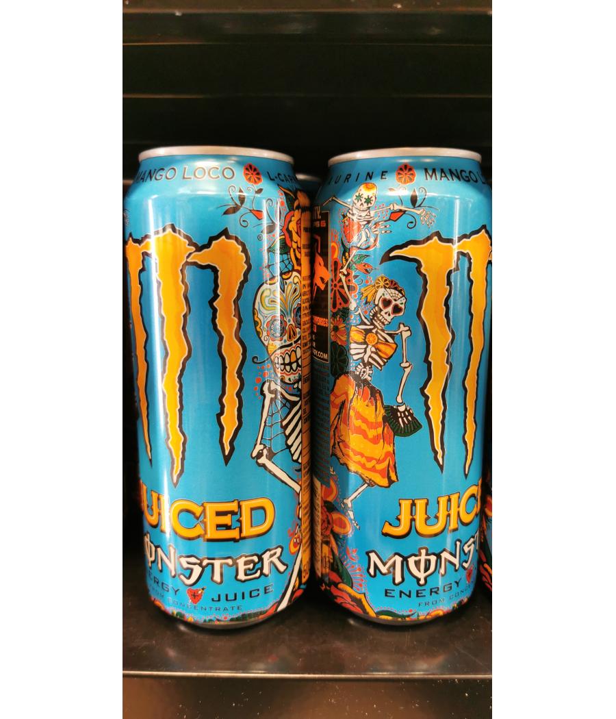 BOISSON ENERGISANTE MONSTER MANGO LOC 500ML