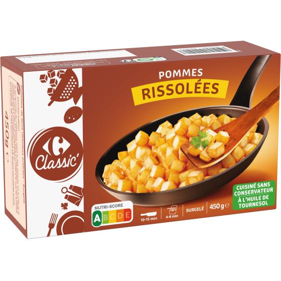 POMMES RISSOLEES CARREFOUR 450G