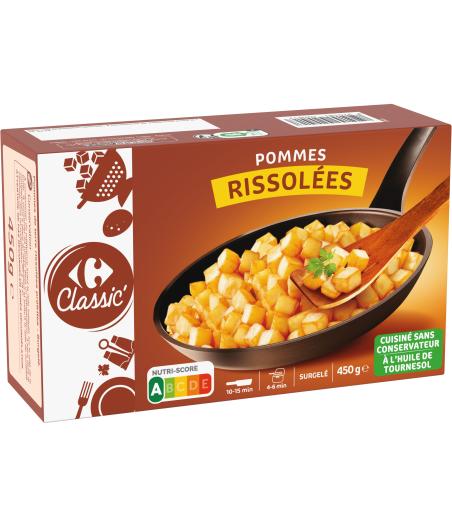 POMMES RISSOLEES CARREFOUR 450G