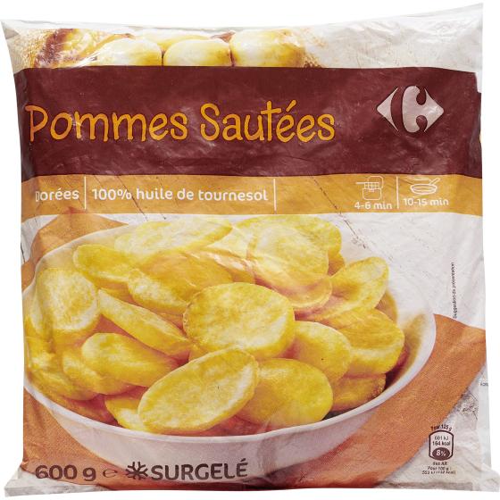 POMMES SAUTEES CARREFOUR 600G