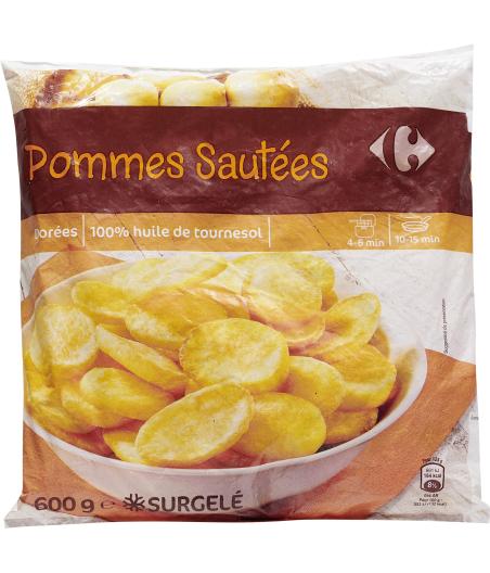 POMMES SAUTEES CARREFOUR 600G