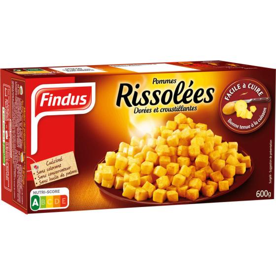 POMMES RISSOLEES FINDUS 600G