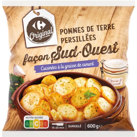 POMMES DE TERRE PERSILLEES CARREFOUR 600G