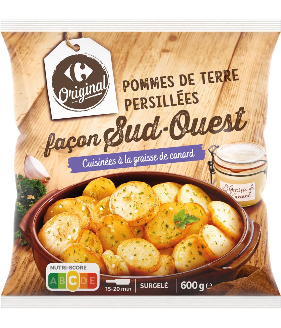 POMMES DE TERRE PERSILLEES CARREFOUR 600G