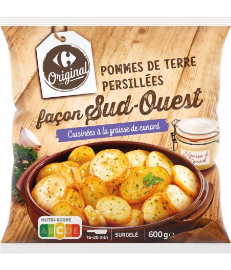 POMMES DE TERRE PERSILLEES CARREFOUR 600G