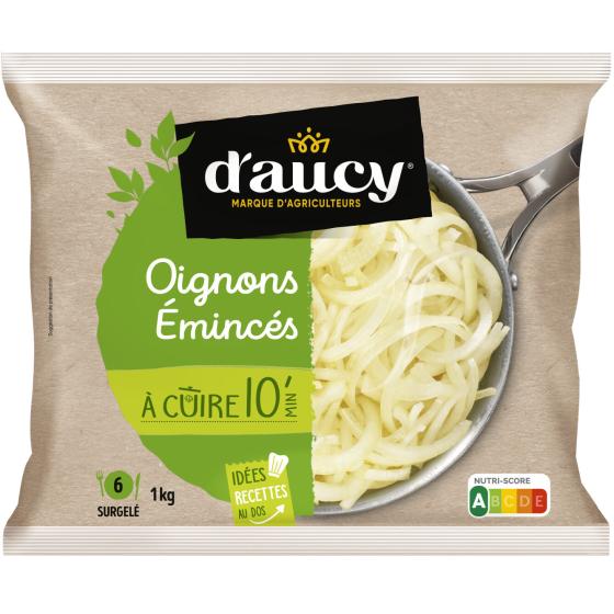 OIGNONS EMINCES A CUIRE D'AUCY 1KG