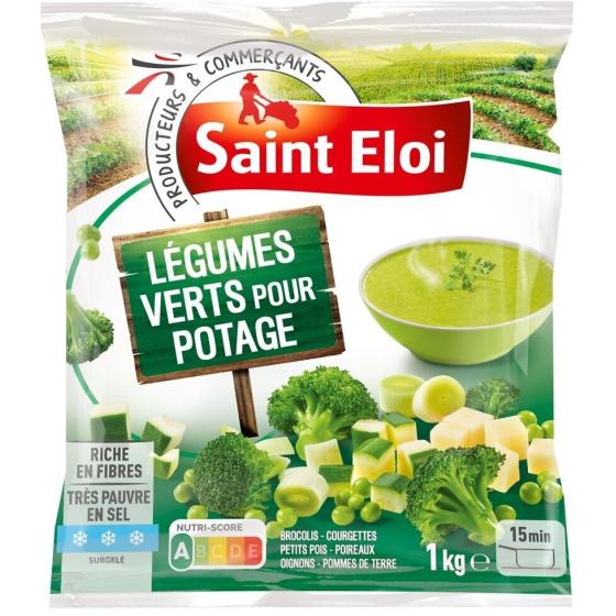 LEGUMES VERTS POUR POTAGE SAINT ELOI 1KG