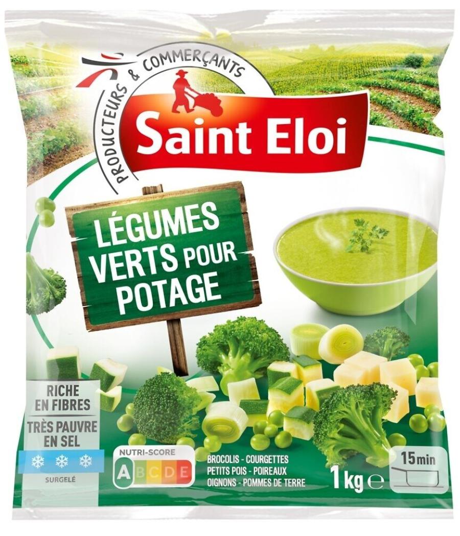 LEGUMES VERTS POUR POTAGE SAINT ELOI 1KG