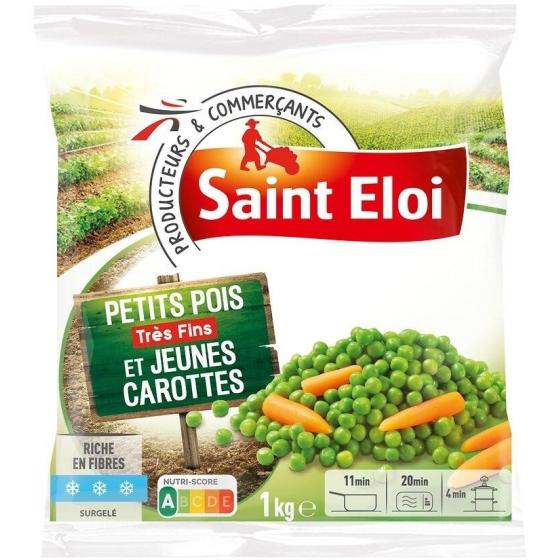 PETITS POIS ET CAROTTES SAINT ELOI 1KG
