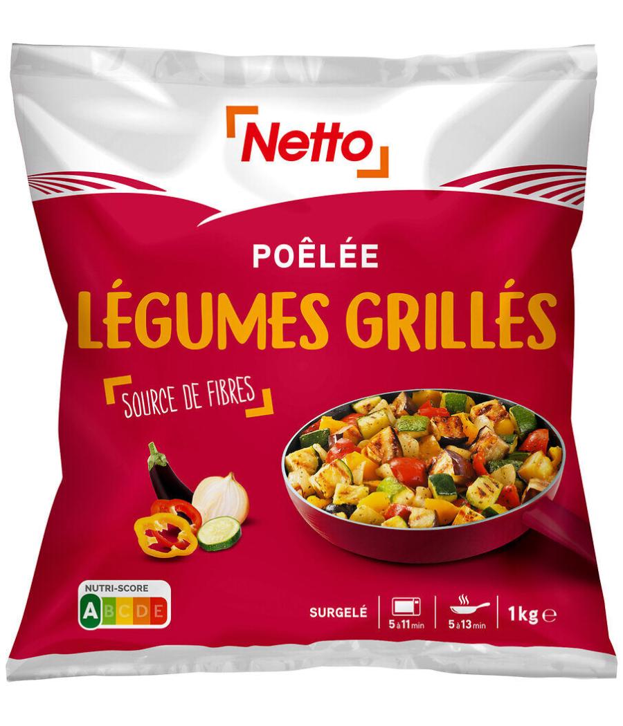 LEGUMES POELEES GRILLES NETTO 1KG