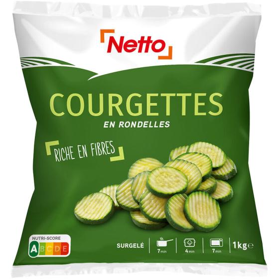 COURGETTES RONDELLES NETTO 1KG