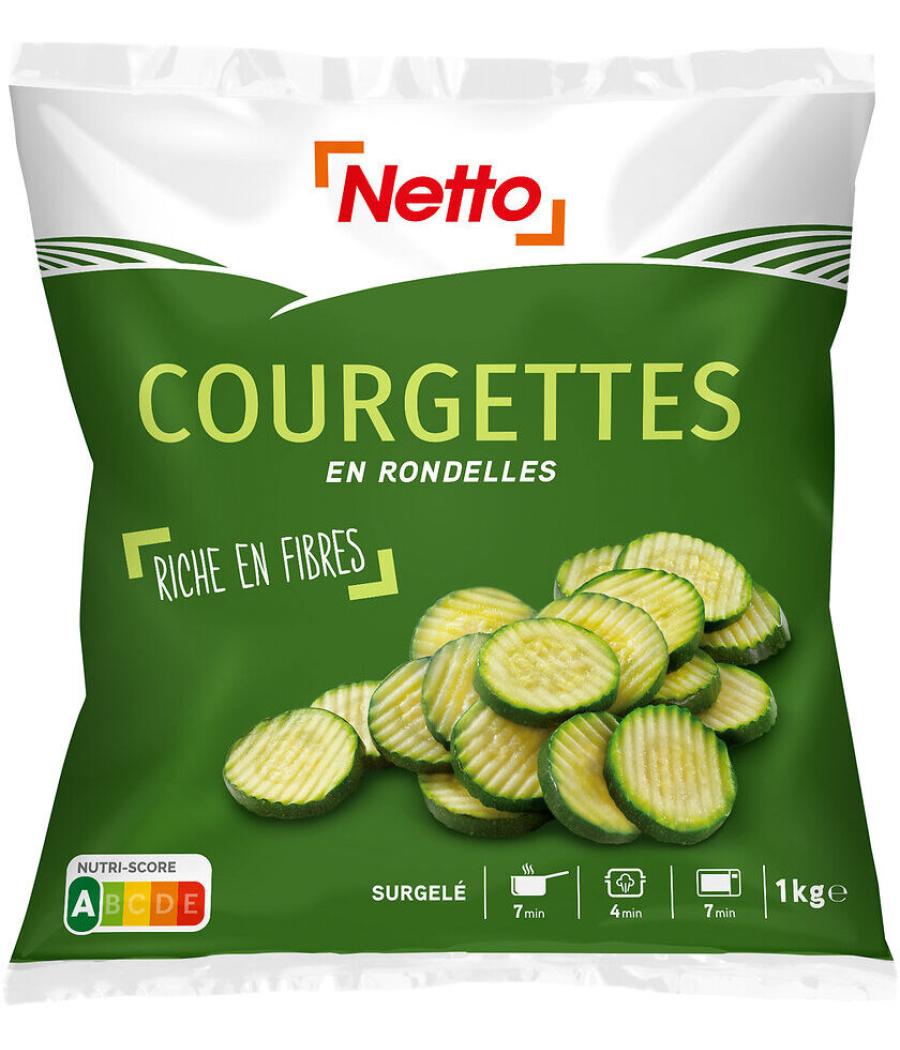 COURGETTES RONDELLES NETTO 1KG