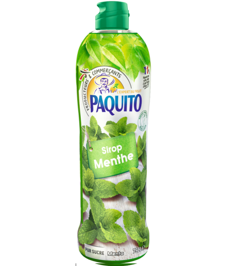 SIROP MENTHE PAQUITO 75 CL