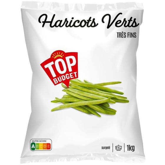 HARICOTS VERTS TRES FINS TOP BUDGET 1KG