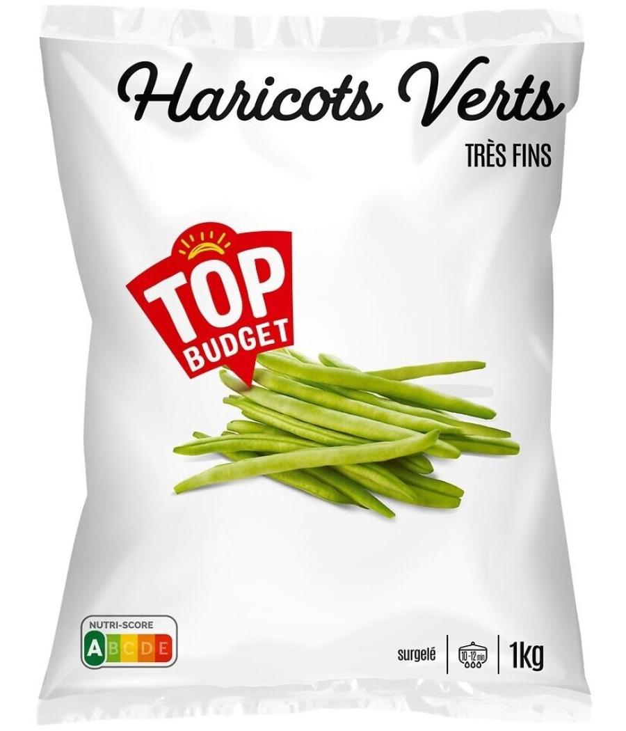 HARICOTS VERTS TRES FINS TOP BUDGET 1KG