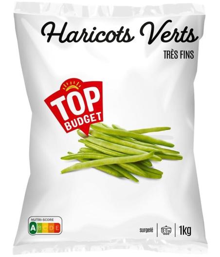 HARICOTS VERTS TRES FINS TOP BUDGET 1KG