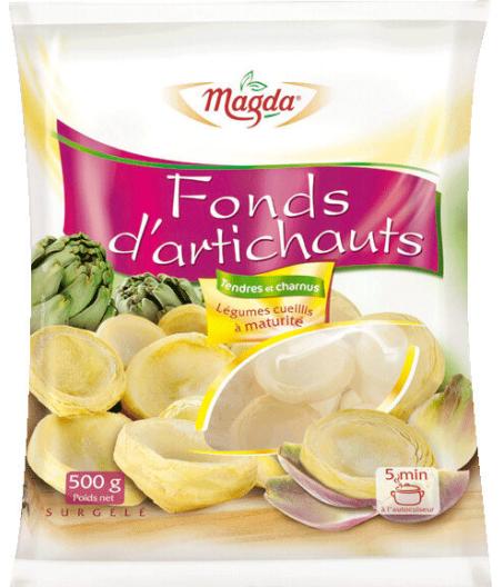 FONDS ARTICHAUTS MAGDA 500G