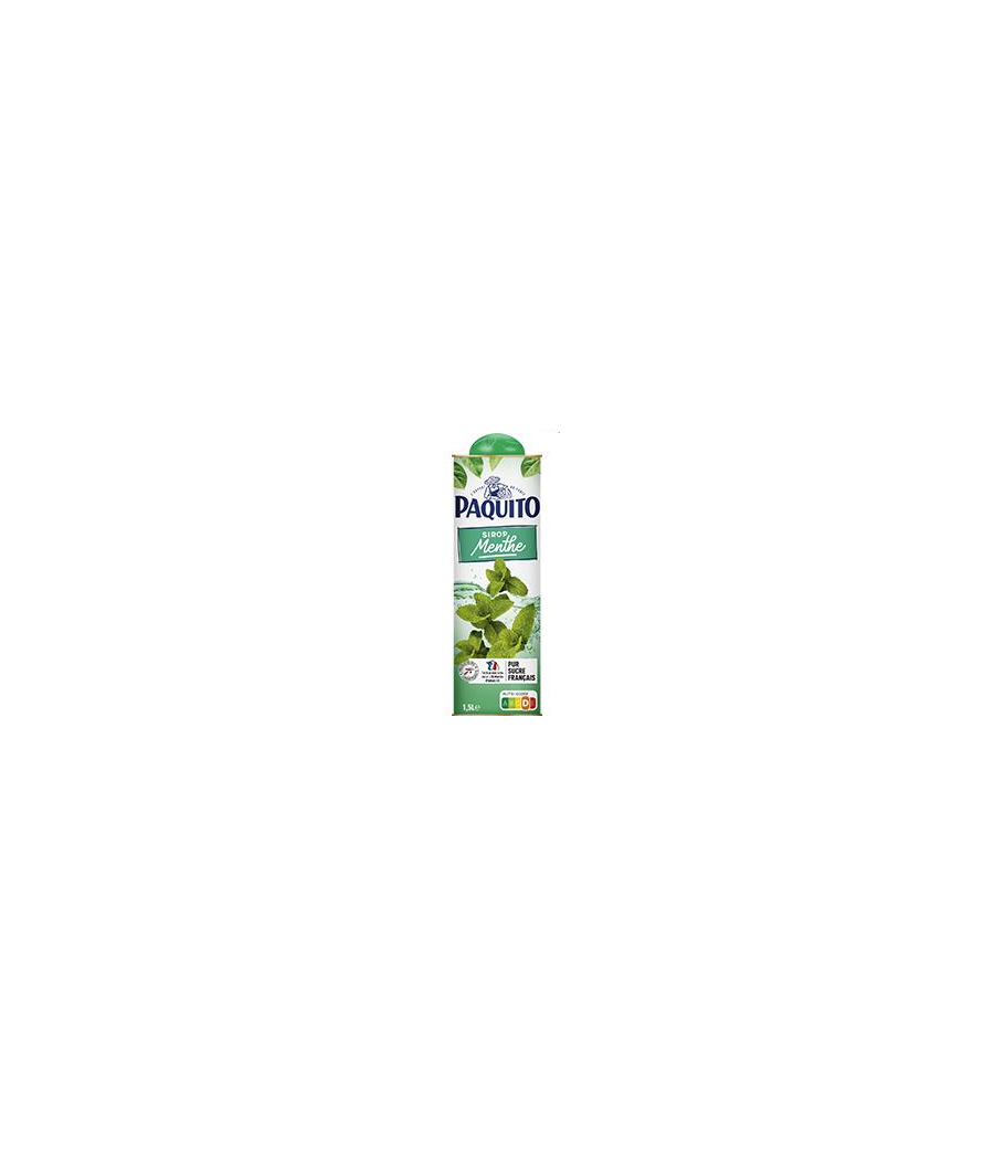 SIROP MENTHE PAQUITO 1,5 L