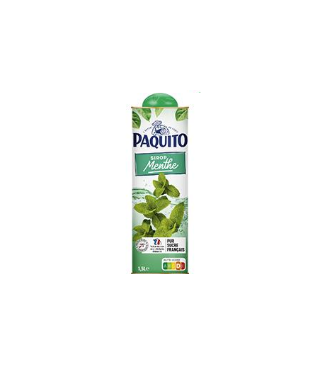 SIROP MENTHE PAQUITO 1,5 L