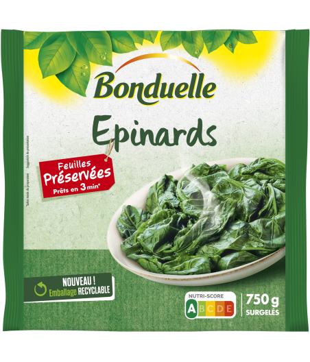 LEGUMES EPINARDS BONDUELLE 750G