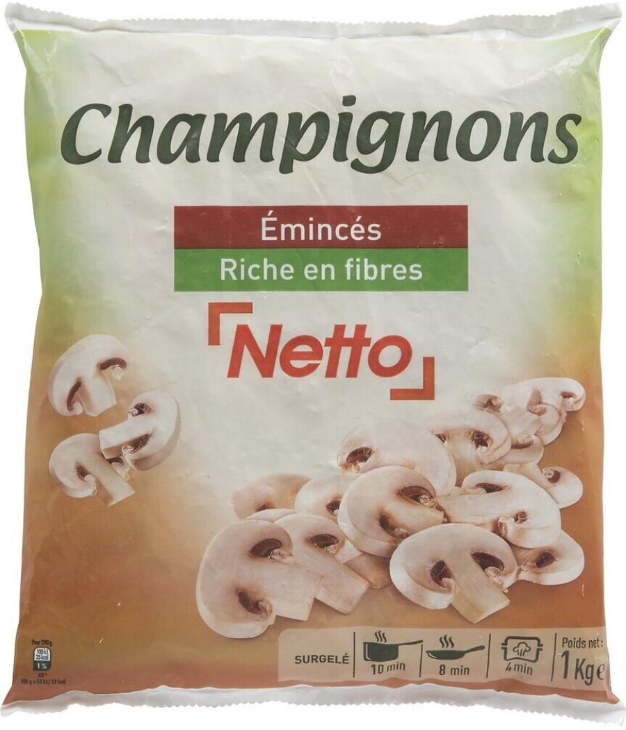 CHAMPIGNONS EMINCES NETTO 1KG