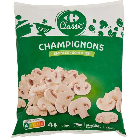 CHAMPIGNONS EMINCES 1KG
