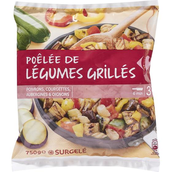 LEGUMES POELEE DE LEGUMES GRILLES 750G