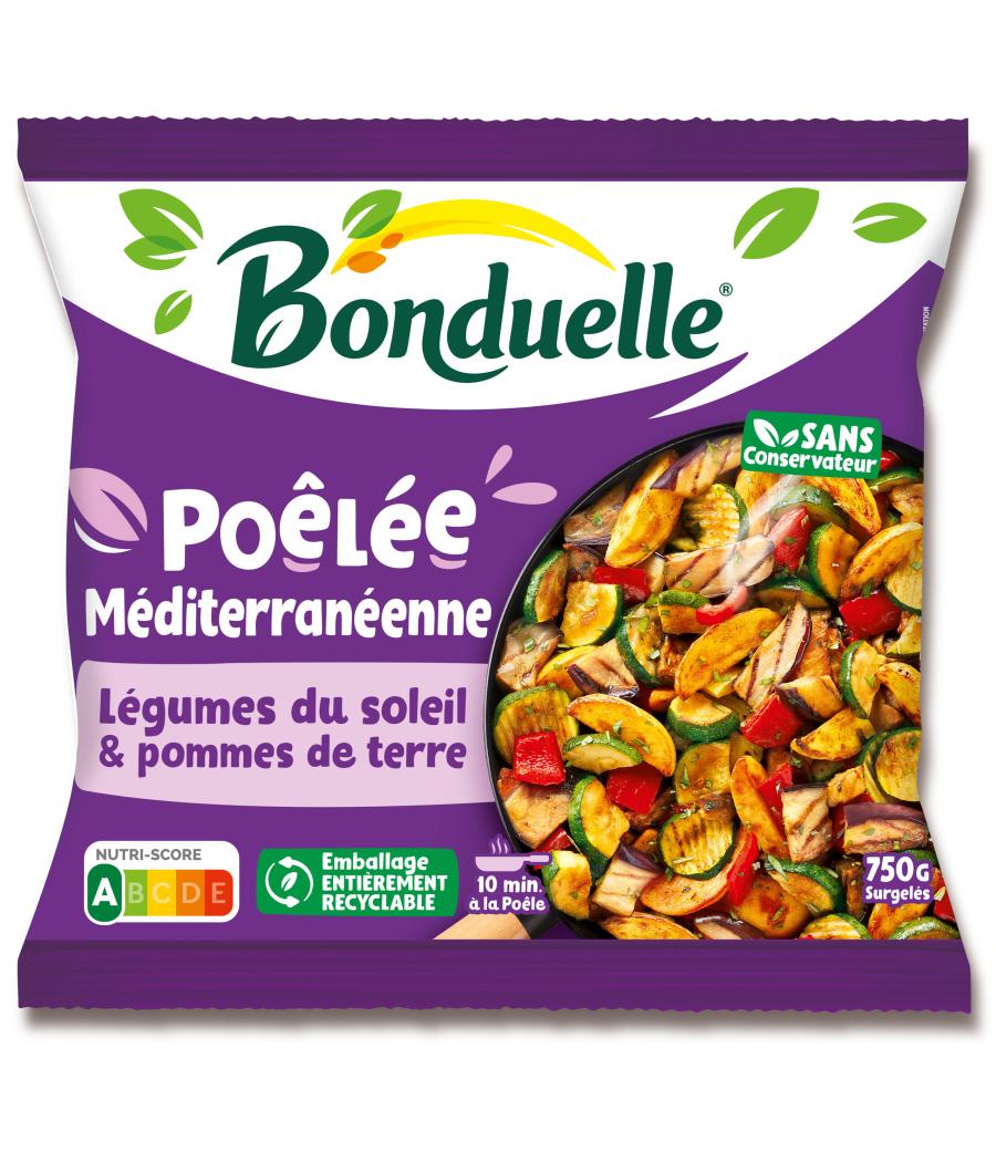 POELEE MEDITERRANEENNE BONDUELLE 750G
