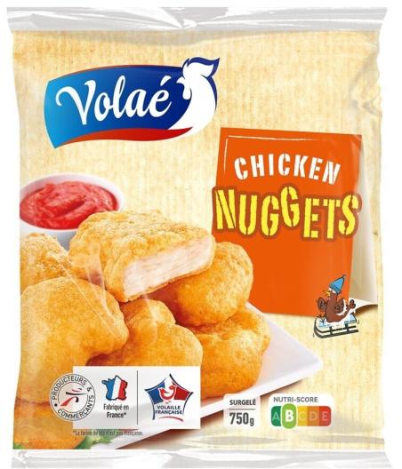 NUGGETS DE POULET VOLAE 750G